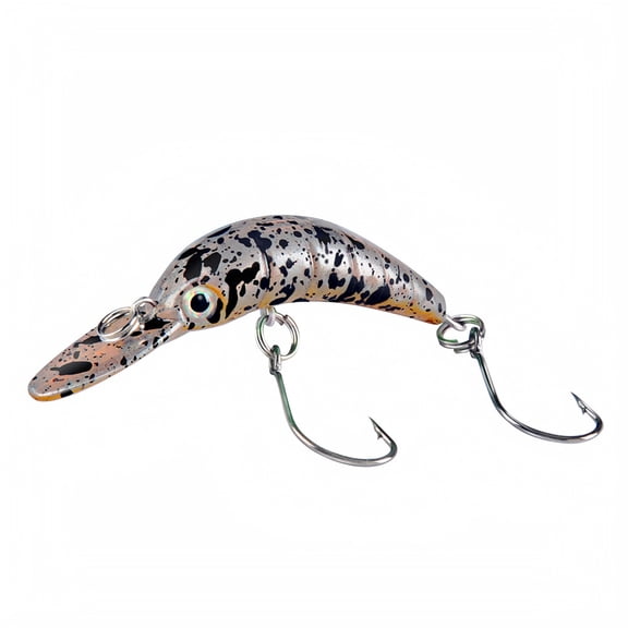 Izexuh Fishing Lure New Color Minnow Hard,Small Size Stream Fishing Artificial Bait,Lifelike 3D Eye Hard Tackle for Trout,Chub and Small Predator Fish