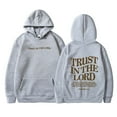 thumbnail image 1 of GPOECD Sweat à Capuche Réversible à Manches Longues avec Poche pour Femmes Grande Taille03_gris,P, 1 of 3