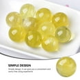 thumbnail image 4 of Gymnture Clear Yellow Crystal Globe 3D Glass Sphere for Home Decor & Feng Shui (2-2.5cm), 4 of 11