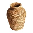 thumbnail image 2 of Hand Woven Rattan Flower Basket Vase Ornaments Plant Container Dried Flower Vase, 2 of 8