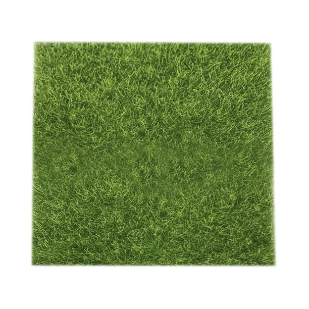 Césped Artificial Musgo Miniatura 15 X 15 Cm Jardín Casa De Muñecas Simulación Hogar Juguete