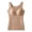 Beige, variant on Einccm Women's Winter Warmth Fleece Lined Camisole with Lace Backless Design and Removable Pads Seamless Body Shaper Base Layer Top for Cold Weather Casual Daily Wear