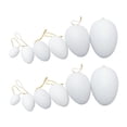thumbnail image 4 of 12 Uds. de huevos de Pascua de simulación, huevos falsos s, artesanías, huevos de aves artificiales, decoración de Pascua para pintar el hogar,, 4 of 8