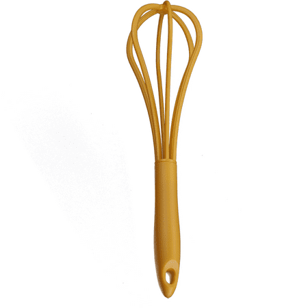 

Premium Silicone Wire Cooking Whisk Resistant Kitchenware Kitchen Tool Yellow
