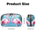 thumbnail image 5 of Flamingo Waterproof Oxford Fabric Storage Pouch for Electronic Devices - Cord Organizer, Hard Drive Bags, Canvas Storage Box Small, Charger Cord Organizer - 5.9x9.44x3.14 in, 5 of 6