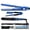 Blue three-in-one set, variant on CNV Complete 3-in-1 Hair Styling Kit with Ceramic Flat Iron and Spiral Curling Wand, Versatile Home Salon Set for Waves and Straight Looks, 10-Temp Control