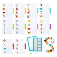 thumbnail image 2 of HILABEE Wooden Matching Game, Lacing Beads, Drawing Board with Blocks, Functional Memory Animal, 2 of 9