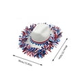 thumbnail image 2 of Lunxisen 1 Pcs Independence Day Cowboy Hat Festival Party Prop Patriotic Western Rainy Day Accessory, 2 of 8