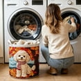 thumbnail image 3 of Outdor Quilted Storage With Handles Large Capacity Home Textile Organizer For Clothes Laundry Soft Hamper For Bedroom Nursery Bathroom Living Room, 3 of 5