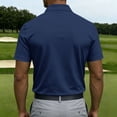 thumbnail image 6 of Mens Golf Polo Shirts 2026 Casual Short Sleeve T-Shirts Moisture Wicking Button Down Classic Fit Solid Tees, L, 6 of 6