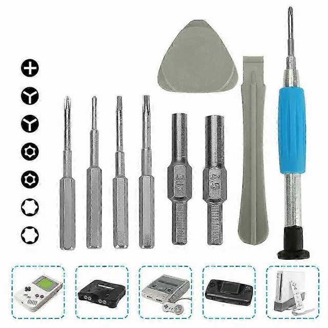 Screwdrivers Set For Nintendo Switch N64 NES Joy-con Wii Triwing Game Machine Repair Screwdrivers Game console Disassembly tool