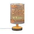 thumbnail image 7 of Yayeee Table Lamp for Bedroom Nightstand LED Portable Bedside Warm Light, Gray Halloween Dancing, 7 of 7