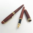 thumbnail image 1 of OULII 1Pcs Lightweight Fountain Pen Set Professional Writing Black Box School Stationery, 1 of 7