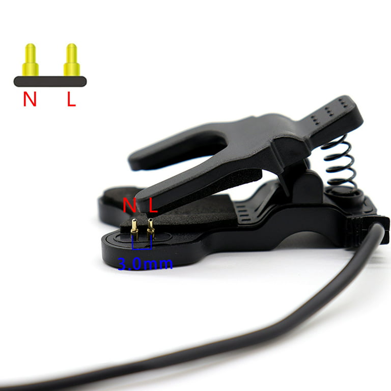 2022 New Smart Watch Charger Universal USB Charging Cable 3 pin 3/4/7mm  Clip for