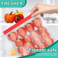 thumbnail image 4 of Reusable Food Storage Bags 6 pieces Reusable Freezer Bags, 4 of 5