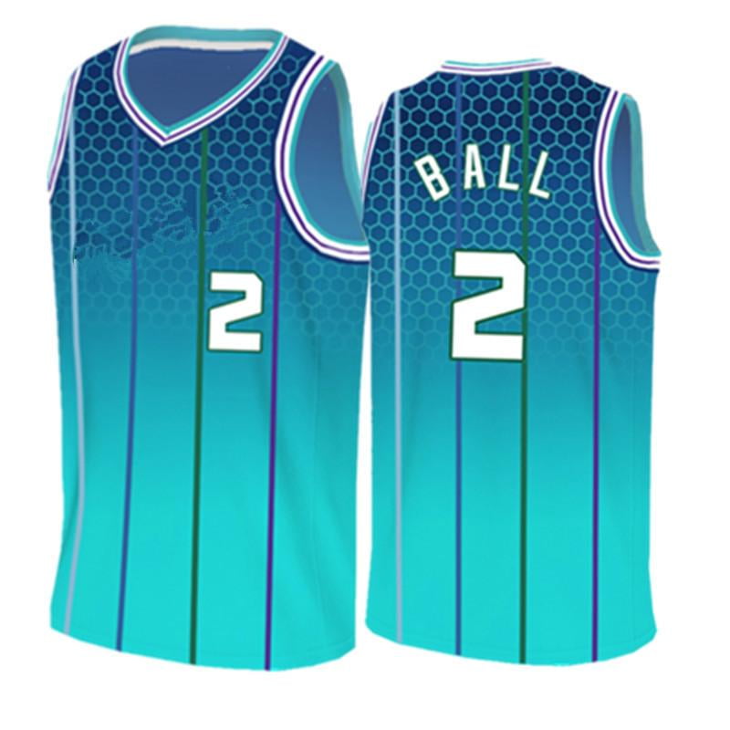 NBA_ LaMelo 2 Ball Jersey Gordon 20 Hayward Basketball Jerseys man