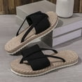 thumbnail image 7 of Quaouag Sandals Slides Womens Open Toe Mule Slip On Slide Shoes, 7 of 7