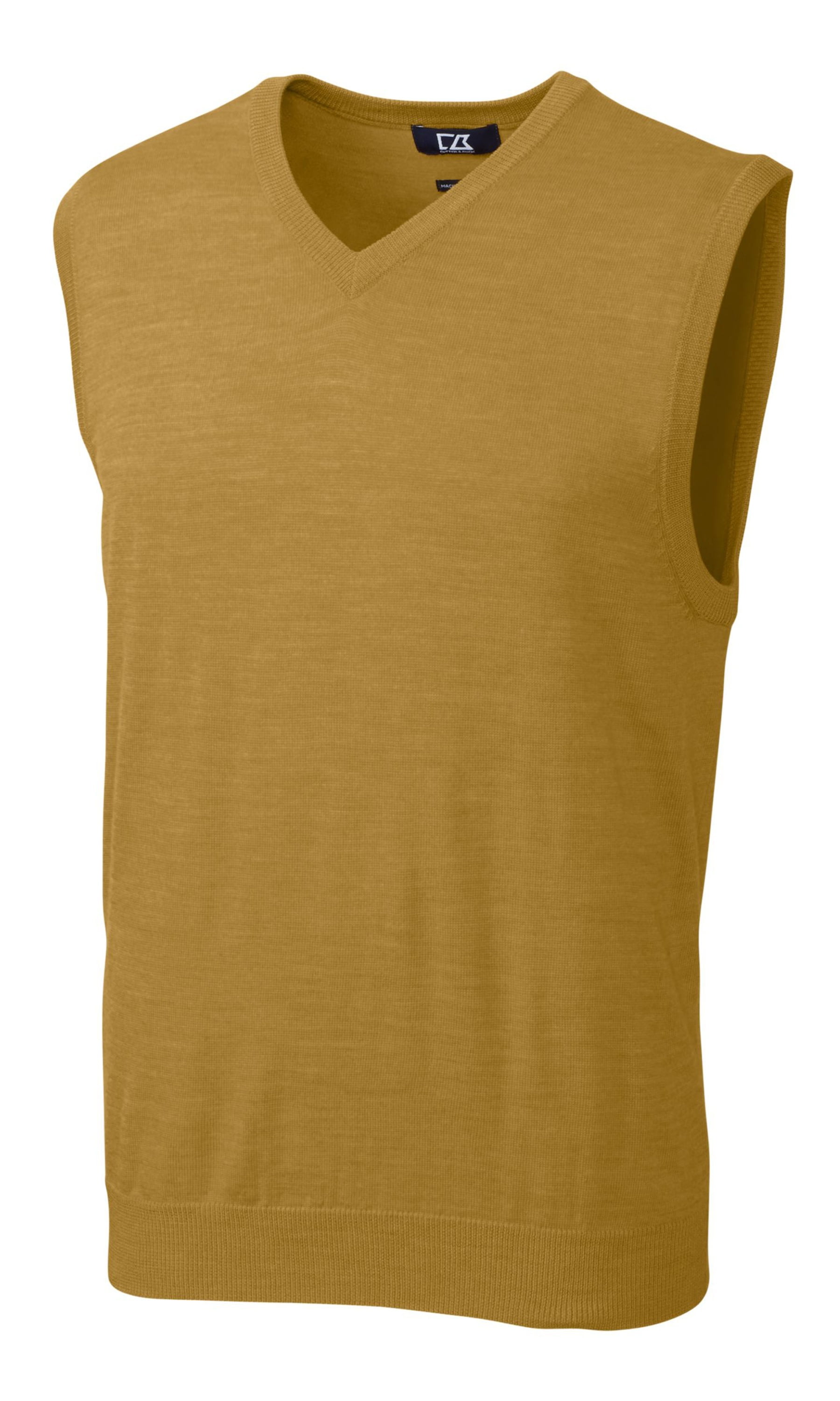 cutter & buck men's bigtall douglas vneck sweater vest, domino, 3x