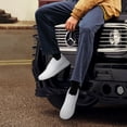 thumbnail image 5 of vibdiv Mens Walking Shoes Non Slip Running Shoes Breathable Comfort Casual Sport Athletic Gym Shoes white Size 10.5, 5 of 6