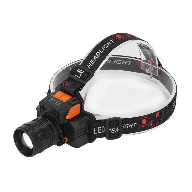 Lámpara de Cabeza usb recargable recargable 3 modos de luz lente led 1500 Linterta de la Cabeza para el Campamento de emergencia para acampar de emergencia