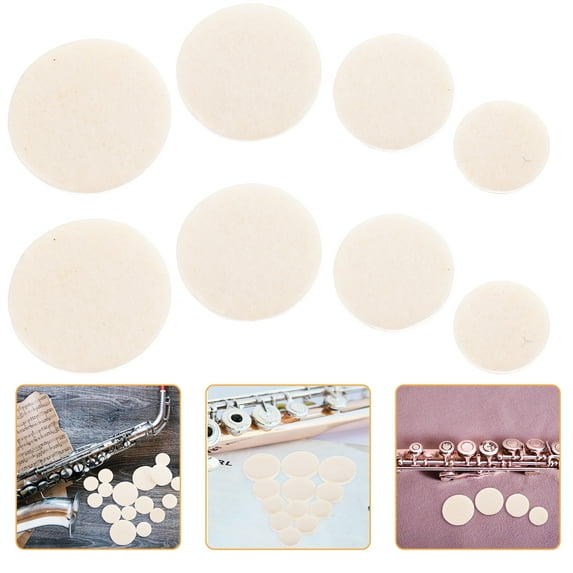 Raindrops 17pcs Clarinet Pads Woodwind Instrument Pads Clarinet Patches Cushions