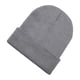 thumbnail image 2 of Jumpingount Gorros Gorros Lana con vuelta Punto Uisex Sombreros Protección Elástico Accesorios casuales Esquí de invierno gris plateado claro Type3 NO3, 2 of 6