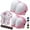 🔥 Pink_Hot#2770, variant on Protective Gear Set for Skateboarding Rollerblading Biking | 6-Piece Pads | Hard Shell Impact Absorption | Adjustable Straps | Teen Youth Adult S Size | Mesh Bag Included