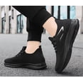 thumbnail image 2 of Breathable Walking Shoes for Men: Lightweight Anti-Slip Sneakers | All-Day Comfort for Casual Work & Travel | Casual Style, 2 of 12