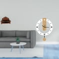 thumbnail image 2 of Sofá Miniatura, Sillón Individual, Modelo DIY, Accesorio, Mueble, Habitación, Micropaisaje, Regalo, Decoración, Reloj De Pared, Adorno Acrílico, Números Romanos Grandes, Silencioso,, 2 of 8