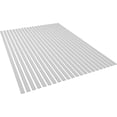 thumbnail image 4 of Ekena Millwork 94"H x 3/8"T Adjustable PVC Slat Wall Panel Kit w/ 2"W Slats, Unfinished (contains 22 Slats), 4 of 7
