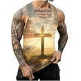thumbnail image 1 of Birdeem Débardeur pour Hommes Nouvelle Mode Décontractée Gilet d'Été Ample Imprimé Sport Col Rond Caractéristiques, 1 of 12