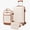 Beige, variant on 3 Piece Luggage Set with Backpack, Lightweight Hard Shell Suitcase Set, TSA Lock Travel Luggage with Spinner Wheels, 20 Inch Carry On Suitcase and Travel Bag for Men & Women, Beige