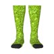 thumbnail image 1 of Fotbe Lime green glitter Calcetas Divertidas Estampadas para Hombre y Mujer, Calcetas de Algodón hasta la Rodilla para Caminar, Correr, Enfermería y Embarazo, 1 of 6