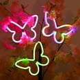 thumbnail image 4 of 100Fens Neon Signs Led Neon Night Light Usb Or 3-Aa Battery Powered Neon Lights Wall Sign Room Decor Decor For Girls Bedroo, 4 of 7
