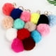 thumbnail image 5 of 8 llaveros con forma de bola de pelo, decorativos, para bolso, 5 of 6