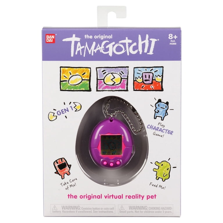 Original Tamagotchi - Purple with Pink Virtual Pet - Walmart.com