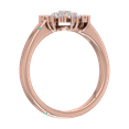 thumbnail image 2 of 1/2 Carat Diamond Ring Band in 10K Rose Gold (Ring Size 7), 2 of 5