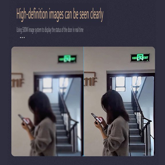 4.3" Screen Wireless Video Doorbell Phone Security Camera Door Bell Intercom