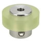 thumbnail image 1 of 100Mm Aluminum Polyurethane Industrial Encoder Wheel Measuring Wheel for Measuring Rotary Encoder, 1 of 5