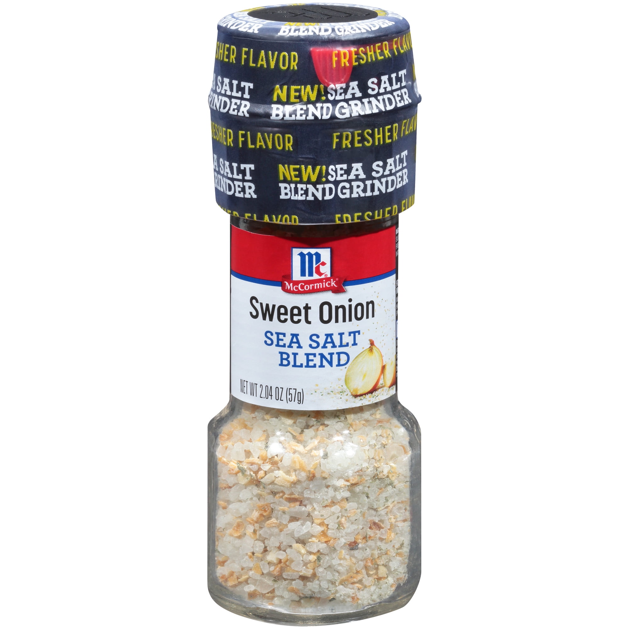 McCormick Sweet Onion Sea Salt Grinder, 2.04 oz