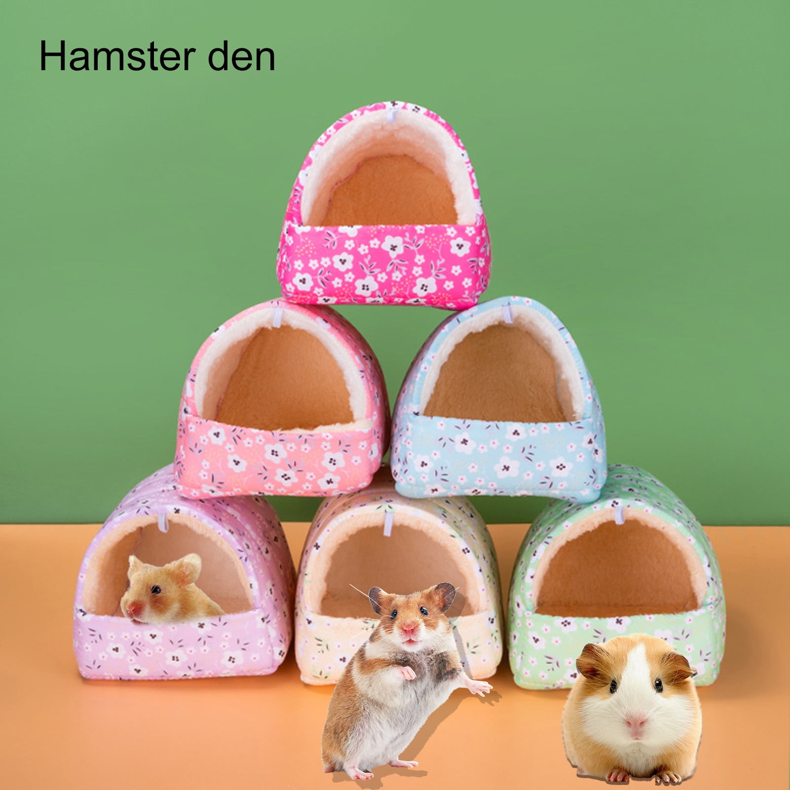 Rat Hamster House Bed Winter Warm Fleece Small Pet Squirrel Photo Inspiration
