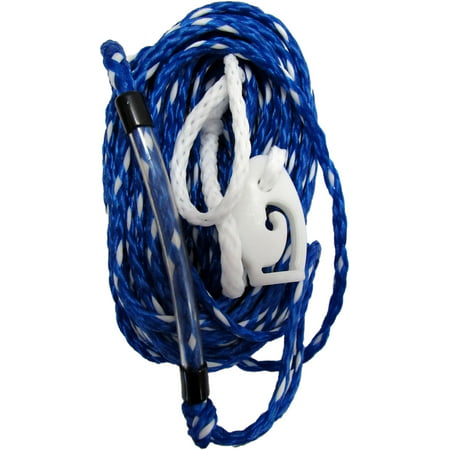 Wellington 50' Braided Polypropylene Tow Rope for Single Person Inflatable