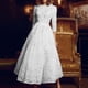 thumbnail image 4 of Vestido de novia largo de encaje blanco para mujer, elegante vestido de fiesta de manga larga para ocasiones especiales, vestidos de fiesta de noche., 4 of 4