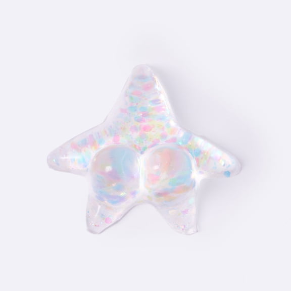Blingbling Starfish Taba Squishy Toys for Adults – Cute Stress Relief Fidget Sensory Toys, Soft Silicone Squeeze Gifts for Teens Adults