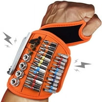 Tutuviw Magnetic Wristband Stocking Stuffers Tool Belt Magnetic Wristband for Holding Screws Christmas Fathers Day Gifts