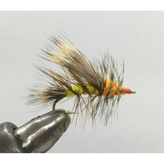 One Dozen (12) - Stimulator - Yellow - Dry Fly
