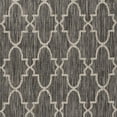 thumbnail image 6 of SAFAVIEH Courtyard Zavier Geometric Bordered Indoor/Outdoor Area Rug, 6'7" x 9'6", Black/Beige, 6 of 7