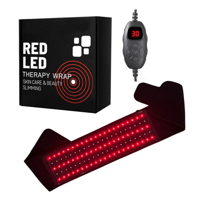 Hearth & Gear Red Light Belt Wavelength Red Light Belt Using Lifting Technology To Relax Muscles Adjustable And Portable Promoting Physical And Mental Health And Relaxation Weight Beach Set Rubber