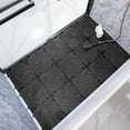 thumbnail image 3 of Eoozwa Drainage Interlocking Floor Tiles 11.8" x 11.8", Modular Interlocking Cushion Soft PVC Floor Non-Slip Splicing Waterproof Mat for Drain, Pool, Shower, Patio, Balcony, Bathroom, Kitchen, Yard, 3 of 6