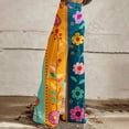 thumbnail image 6 of kaondbfi Women's Style Wide Leg Pants Women's Casual Pants Printed Pants Summer Casual Pants for Women, 6 of 9